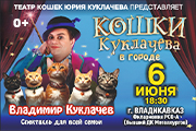 Кошки Куклачева в городе