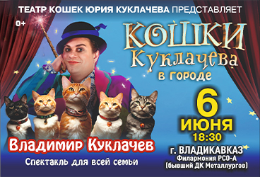 Кошки Куклачева в городе